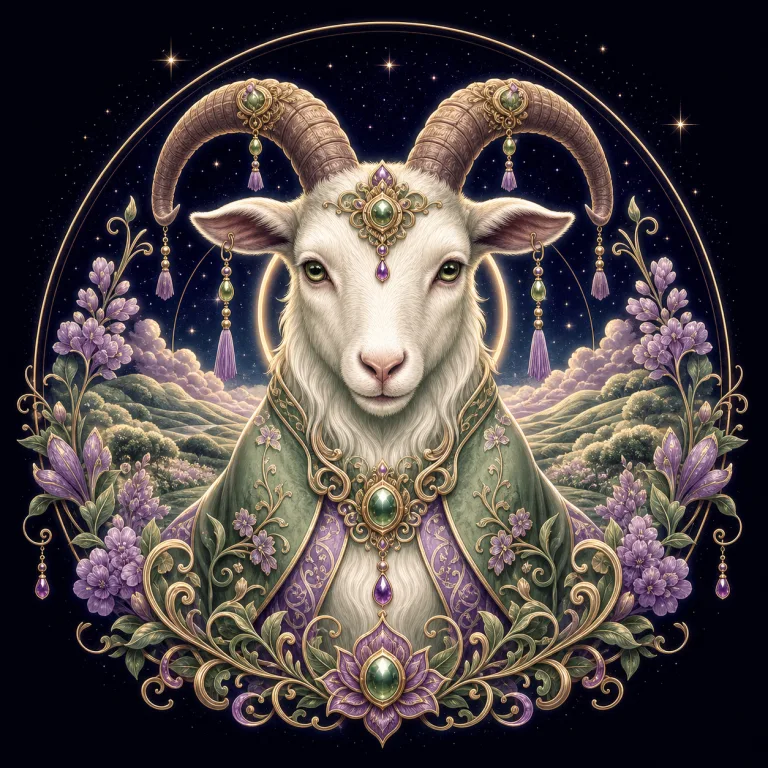 Goat Chinese zodiac emblem